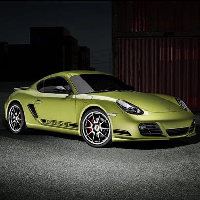 Porsche-Cayman-R-green