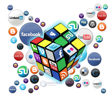 social-media-cube